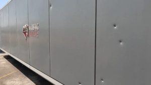 Gunfire Targets Modular Home Displays At Garland Manufacturing Plant
