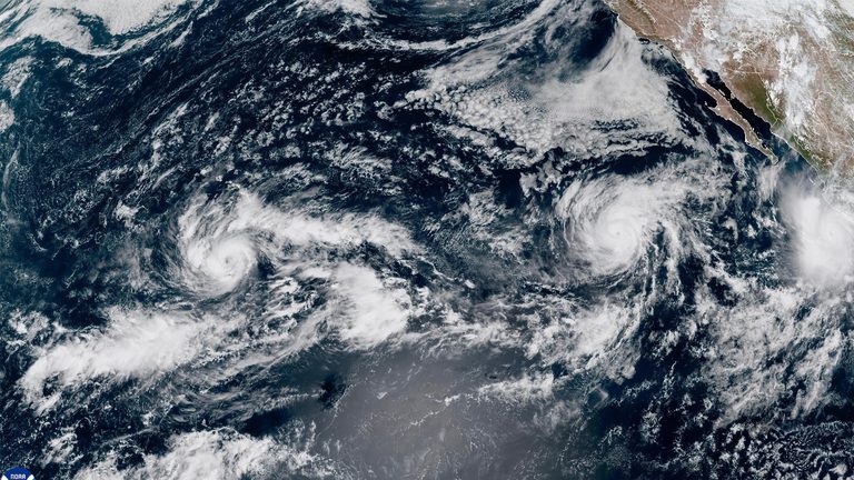 Hawaii Prepares For Hurricane Nolo As Heavy Rain Threatens Big Island
