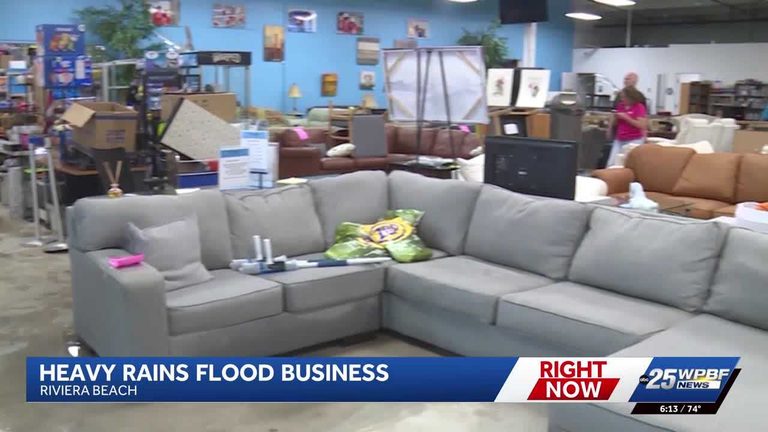Heavy Rains Flood Habitat For Humanity Restore In Riviera Beach Store To Stay Cl