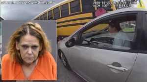 Hillsborough Deputies Stop Armed Felon Who Crashed Into School Bus Carrying 41 C
