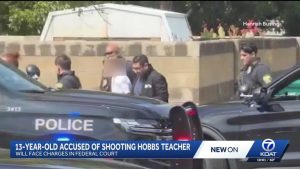Hobbs Juvenile Charged In Federal Court After Shooting Teacher