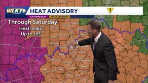 Holiday Weekend Heat Expected Saturday Before Brief Cooling In Louisville