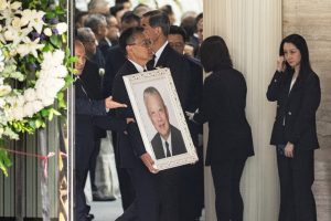 Hong Kong Holds State Funeral For Former Chief Executive Tung Chee Hwa