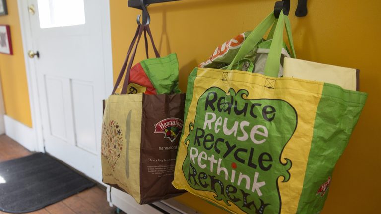 How To Trim Your Reusable Bag Collection And Help Local Charities
