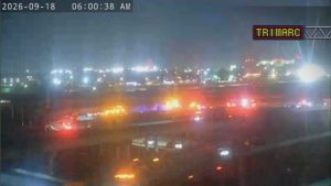 I 264 West Ramp To I 65 South Closed After Second Semi Overturn This Week