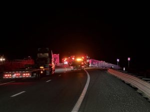 I 80 East Near Usa Parkway Reduced To One Lane After Overturned Truck