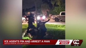 Ice Agents Draw Weapon During Naples Manor Arrest Protesters Say They Were Peppe