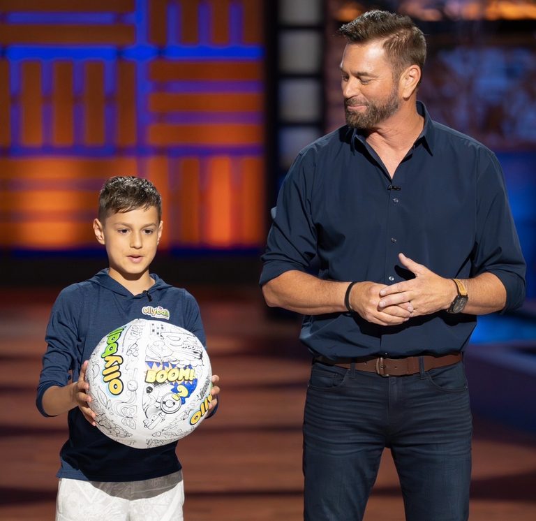 Idaho Inventor Joe Burke Takes Ollyball To Shark Tank With Son