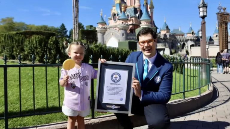 Idaho Toddler Sets Guinness World Record As Youngest To Visit All 12 Disney Park
