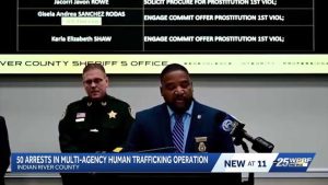 Indian River County Sheriff S Office Arrests 50 In Anti Human Trafficking Sweep