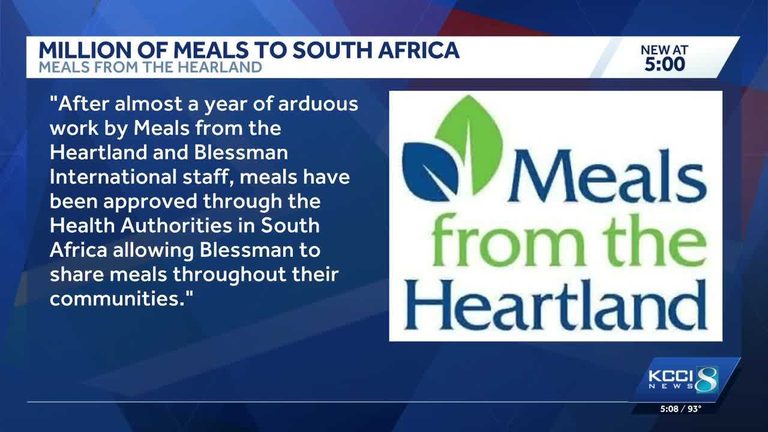 Iowa Food Producers Prepare Nearly 2 Million Meals For South Africa