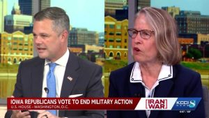 Iowa Republicans Nunn And Miller Meeks Vote For Iran War Powers Diverging From P