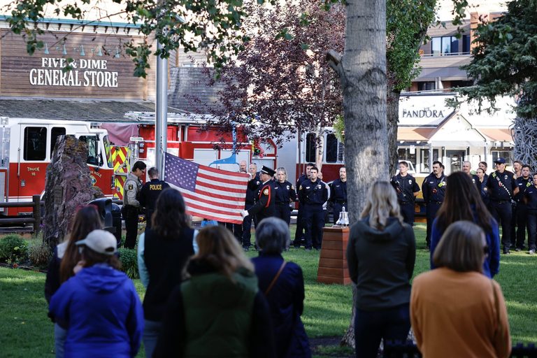 Jackson Marks 25 Years Since 9 11 With Town Square Ceremony And Snow King Hill C