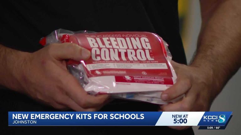 Johnston And Grimes Schools Receive Stop The Bleed Emergency Kits