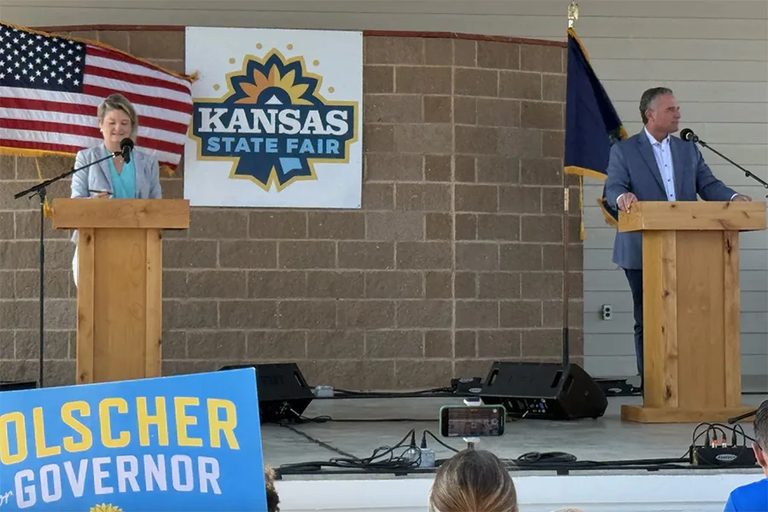 Kansas Gubernatorial Debate At State Fair Sees Candidates Trade Accusations Of E