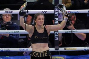 Katie Taylor Caps Legendary Career With Dominant Win Before 80 000 At Croke Park