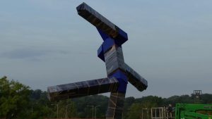Kennedy Center Removes Blue Statue Causing Temporary Rock Creek Parkway Closures