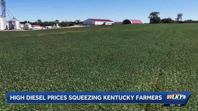Kentucky Farmers Face Soaring Diesel Prices As Harvest Season Peaks