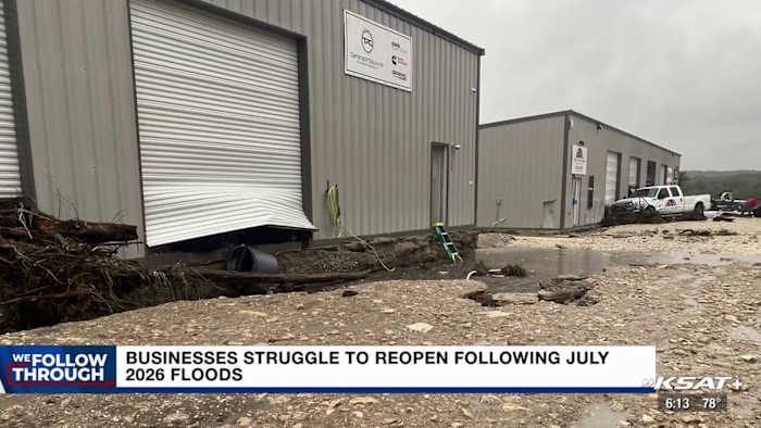 Kerr County Businesses Still Rebuilding Eight Weeks After July Floods