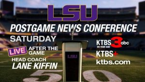 Ktbs And Wbrz Offer Live Stream Of Lsu Postgame Press Conferences