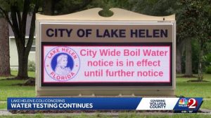 Lake Helen Boil Water Notice Enters Fourth Day City Distributes Bottled Water An