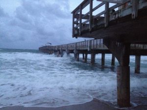 Lake Worth Beach Pier Closed Through Weekend Due To Hazardous Surf
