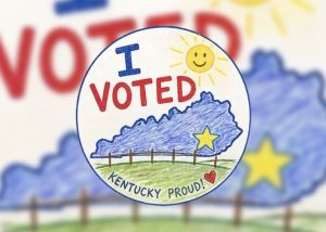 Laurel County Student Wins Kentucky I Voted Sticker Contest