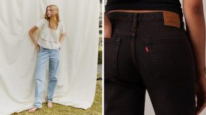 Levi S Vintage Inspired Low Straight And Loose Taper Jeans Offer Alternatives To