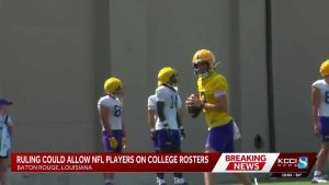Louisiana Judge Blocks Ncaa From Barring Ex Nfl Players On Lsu Football Roster