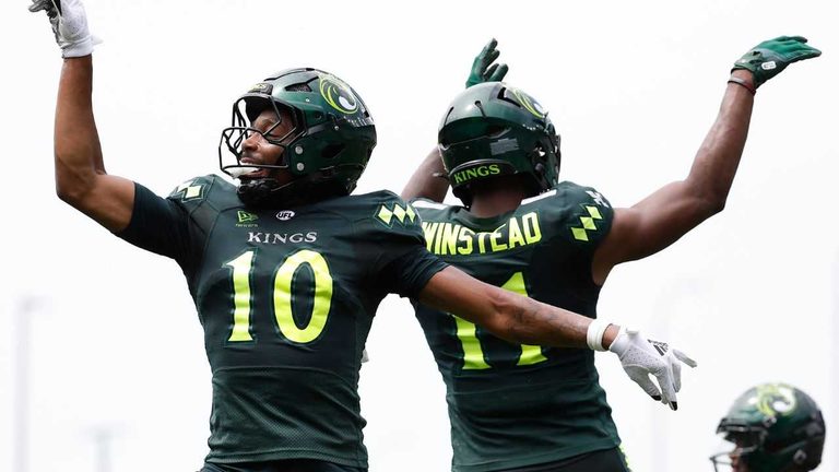 Louisville Kings Celebrate United Bowl Championship At Lynn Family Stadium
