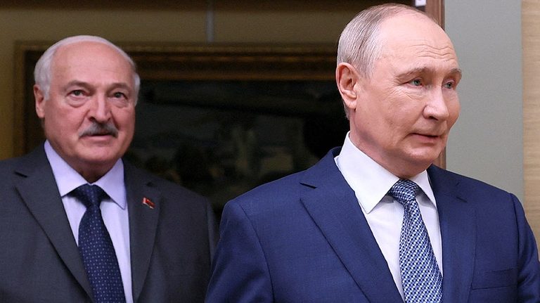 Lukashenko Jokes With Putin Over Who Is The Bigger Dictator At Minsk Youth Forum