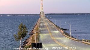 Mackinac Bridge Closed After Two Vehicle Crash Injures Multiple Drivers