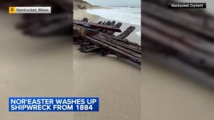 Maritime Experts To Examine Newly Exposed 19Th Century Shipwreck On Nantucket S