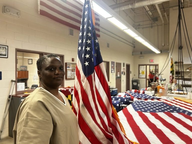 Maryland Women Inmates Craft American Flags For Fort Mchenry