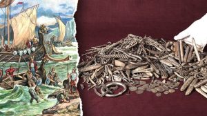 Massive 1 000 Year Old Viking Silver Hoard Unearthed In Denmark