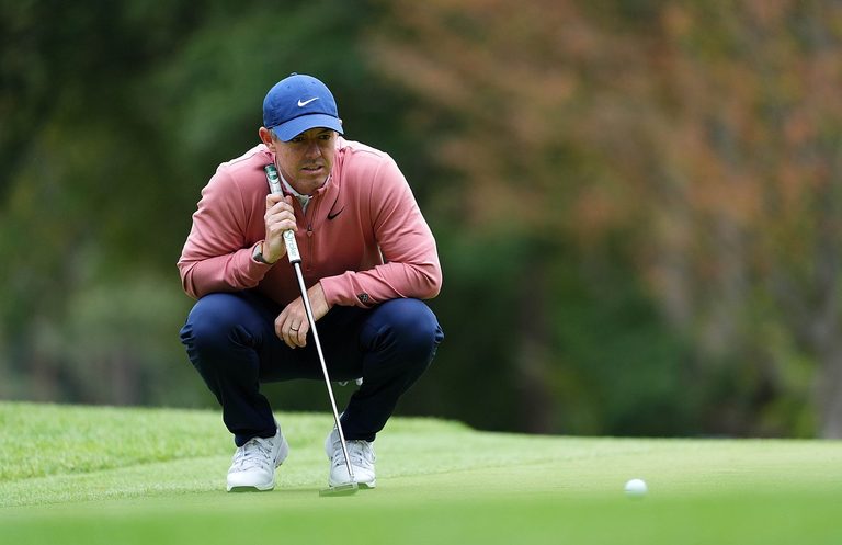 Mcilroy S Eagle On 18 Propels Him Into Final Round Contention At Bmw Pga