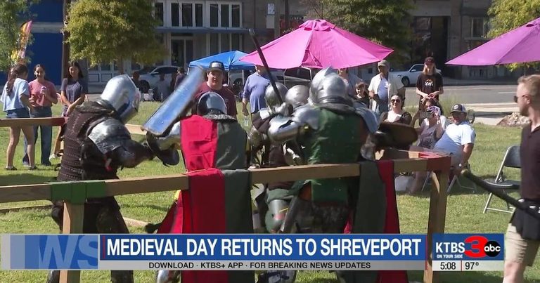 Medieval Day Brings Knights And Family Fun To Shreveport S Caddo Common Park