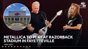 Metallica To Headline Razorback Stadium In Fayetteville On May 26 2027