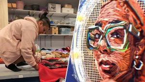 Miami Artist Kandy G Lopez Weaves Afro Latina Heritage Into Large Yarn Portraits