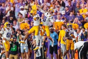 Michigan Falls Out Of Ap Top 25 As Lsu Breaks Into Top Ten