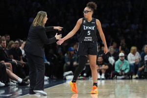 Minnesota Lynx Celebrate Olivia Miles As Rookie Of The Year And Cheryl Reeve S F