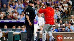 Mlb Reprimands Umpire Doug Eddings For Ordering Rookie Pitcher To Straighten His