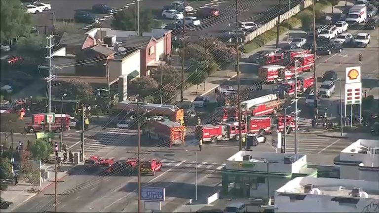 Multiple Injured After Metro Bus Collides With Vehicle In Chatsworth