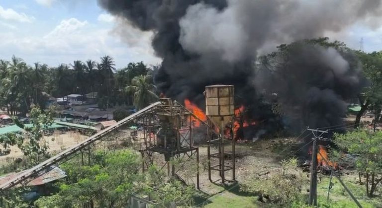Myanmar Airstrike In Rakhine Kills 50 Arakan Army Accuses Military Of Targeting