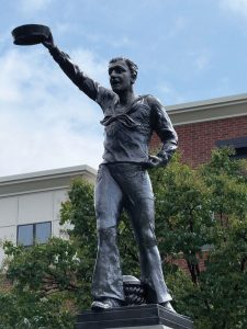 Naperville Restores Historic Navy And Doughboy Statues In Burlington Square Park