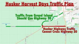 Nebraska State Patrol Guides Drivers For Husker Harvest Days In Grand Island