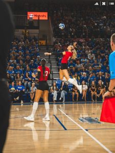 Nebraska Volleyball Star Andi Jackson Exits Game With Ankle Injury After Sweep O
