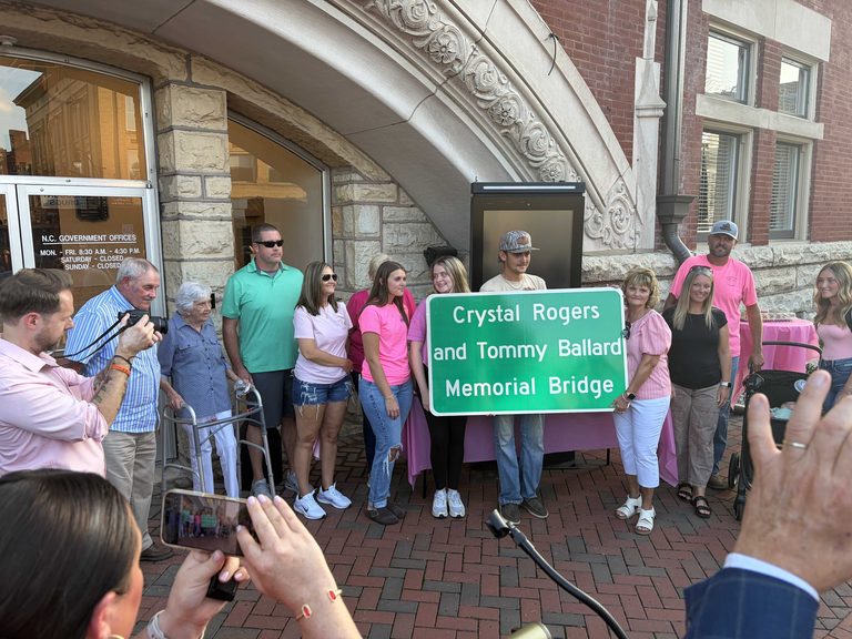 Nelson County Bridge Dedicated To Crystal Rogers And Tommy Ballard