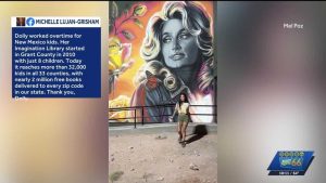 New Dolly Parton Mural Brightens Downtown Hobbs During Music Murals Fest