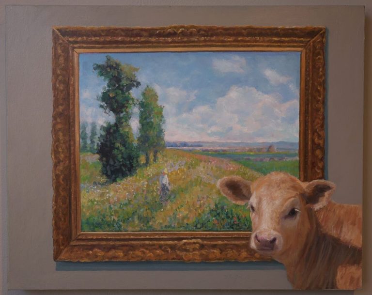 New Haven Paint Clay Club Exhibit Showcases Humor And Vivid Color